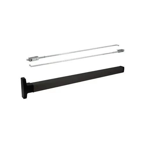 Exit Device Concealed Vertical Rod Panic for 42" Doors - Bronze Anodized