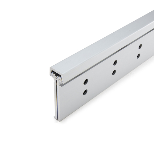 440 Series Heavy-Duty Concealed Leaf Continuous Hinge 83" - Satin Anodized