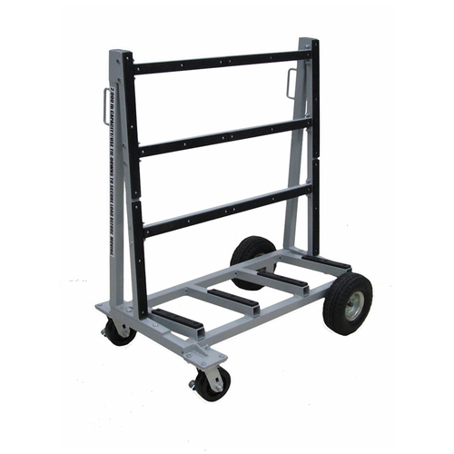 Single Sided Shop Glass Cart - 2000-Lbs Capacity