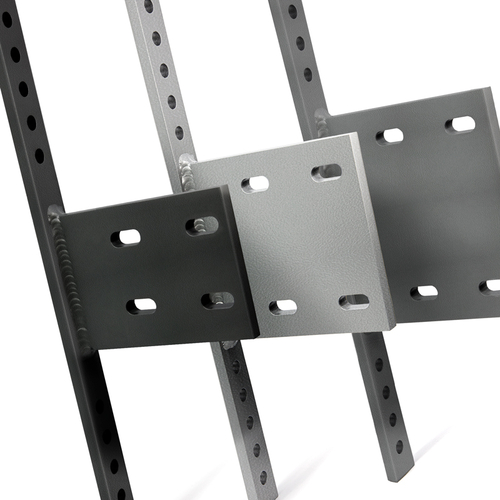 Custom Sunshade Curtainwall Aluminum Bracket - Powder Coat