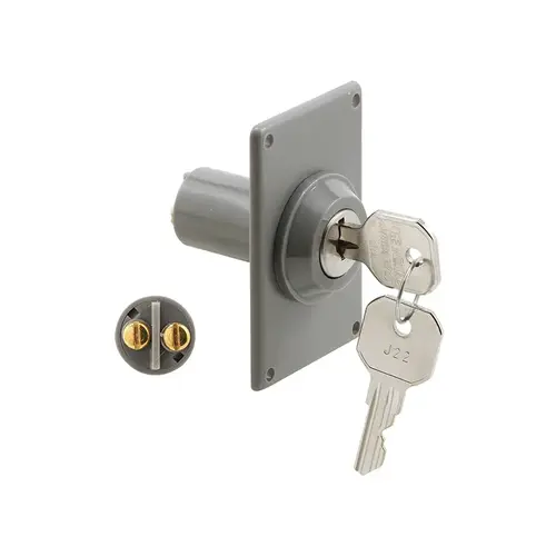 Electric Key Switch - 3/4" Outside Diameter - Hardwired (Single Pack)