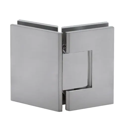 Glendale Series 135 Degree Glass to Glass Hinge - Brushed Nickel