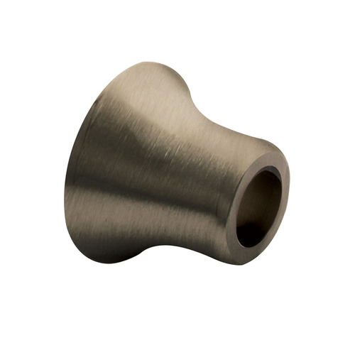 Wall Mount Support Bar Bracket - Brushed Bronze