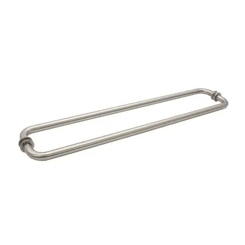 30" X 30" Back-to-Back Towel Bar W/Washer - Brushed Nickel