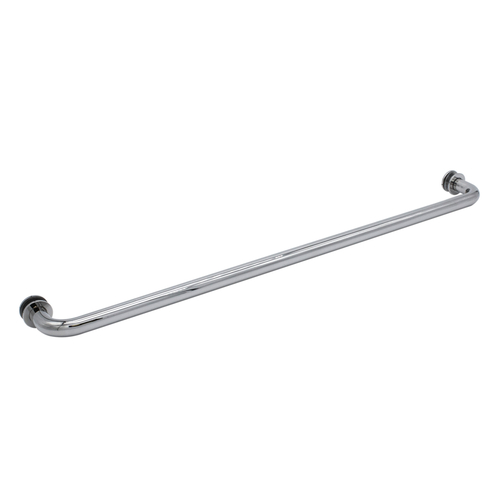 24" Tubular Single-Sided Towel Bar - Polished Chrome