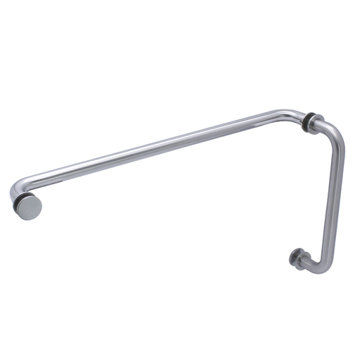 8" Pull 18" Towel Bar Combo With Metal Washers - Brushed Nickel