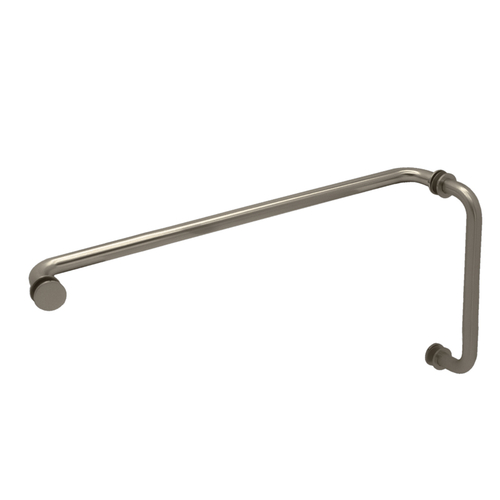 8" Pull 24" Towel Bar Combo with Metal Washers - Brushed Bronze