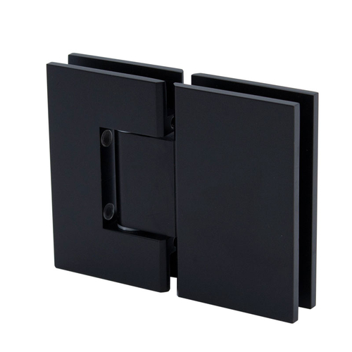 Glendale Square 5 Degree Positive Close Glass To Glass 180 Degree Hinge - Oil Rubbed Bronze