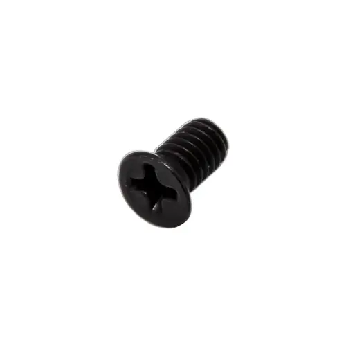 8-32 x 5/16" Flat Head Phillips Machine Screws Nylock - Dark Black/Bronze Anodized - pack of 100