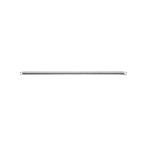 Wood Screen Door Closer Extension Spring - Nickel-Plated Finish - 0.065 Ga x 15/32" x 16-3/8" - Closed Double Loop - pack of 1