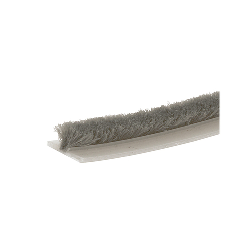 1/4" Gray - Wool Pile - Weatherstrip (18 Foot)