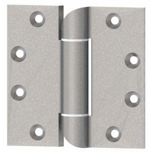 4-1/2" x 4-1/2" Full Mortise Heavy Weight Concealed Bearing Institutional or Prison Welded Hospital Tip Hinge # 051344 Satin Stainless Steel Finish