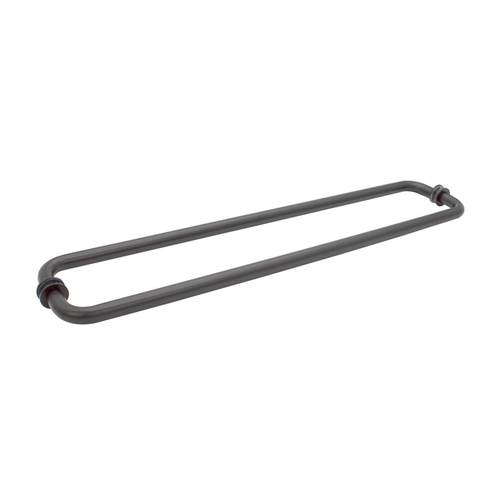 18" X 18" Back-to-Back Towel Bar With Washer - Oil Rubbed Bronze