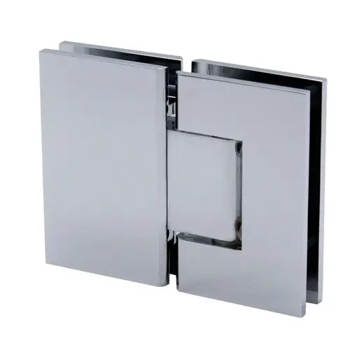 Glendale Series 180 Degree Glass to Glass Hinge - Polished Chrome