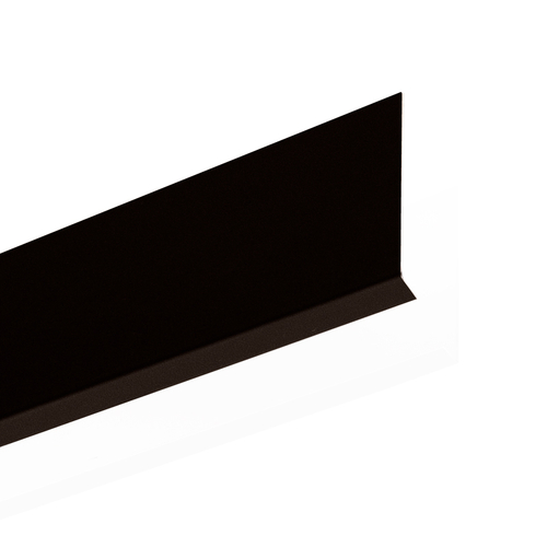 120" Long Cladding for Windscreen/Smoke Baffle 3-1/2" Tall - Dark Bronze Anodized