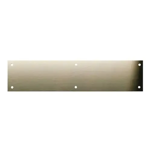 8" x 34" Kick Plate Antique Brass Finish