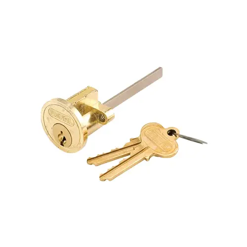 Diecast Key Lock Cylinder - Brass