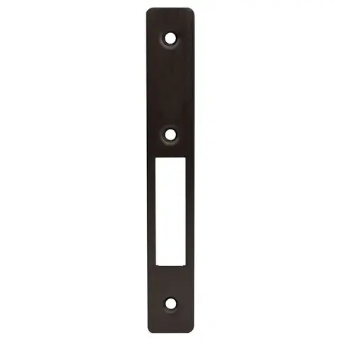 Flat Faceplate for FL2130 Series Hook Throw Deadlocks - Dark Bronze