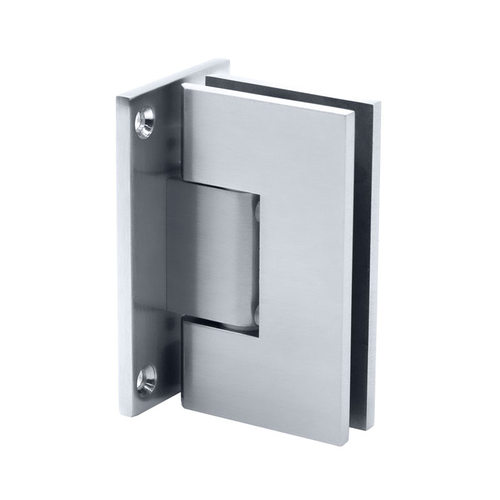 Glendale Series Wall Mount Hinge - Full Back Plate - Polished Nickel