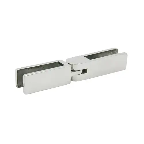 FHC SCA2PS Stabilizing Glass Clamp Adjustable Glass-to-Glass 1/2"-9/16" Glass - Polished Stainless
