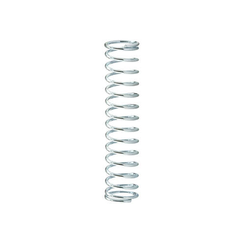 Compression Spring - Spring Steel Construction - Nickel-Plated Finish - 0.035 Ga x 3/8" x 1-3/4" - pack of 4