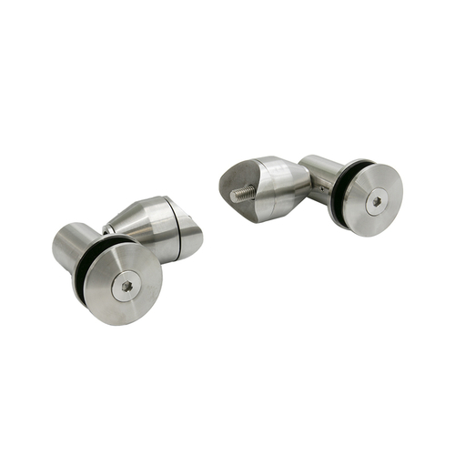 Swivel Bracket Double Arm - Brushed Stainless