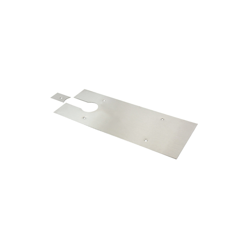 FHC SC86CP75BS Steincraft 8600 Cement Case Cover Plate for Dorma BTS75 Floor Closer - Brushed Stainless