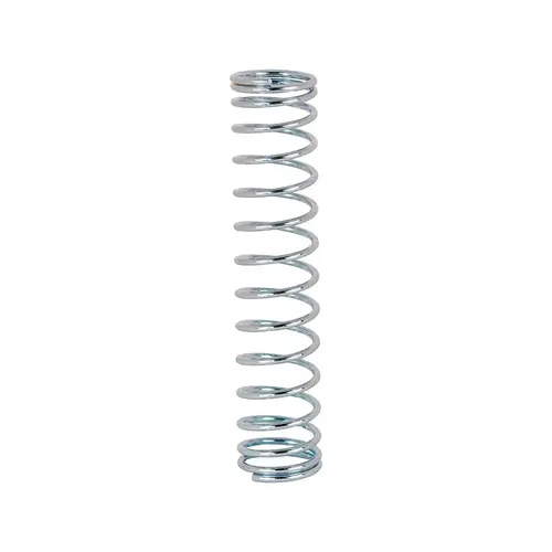 Compression Spring - Spring Steel Construction - Nickel-Plated Finish - 0.080 Ga x 7/8" x 4" - pack of 2