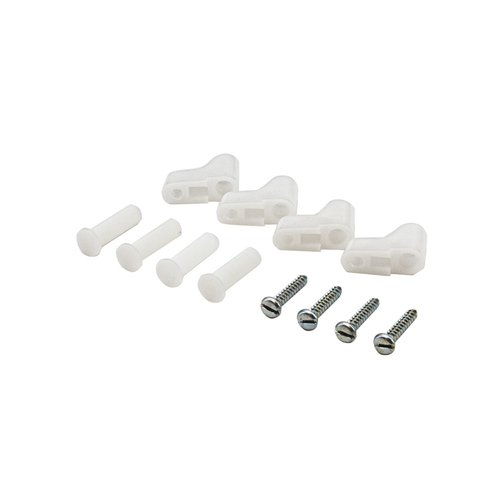 Storm Window Clamp Set - White