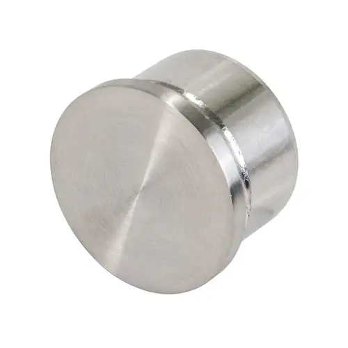 Hand Rail Fitting 1.5" Diameter End Cap - Brushed Stainless 304