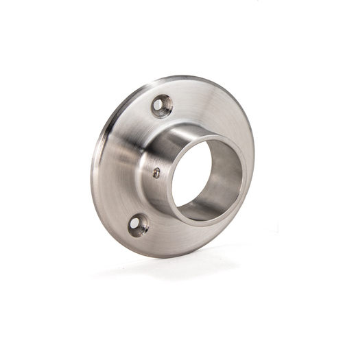 Hand Rail Fitting 1.5" Diameter Wall Flange - Brushed Stainless 304