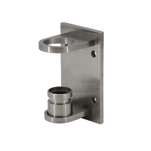 Fascia Mount Bracket for 1.9" Diameter Post - Brushed Stainless