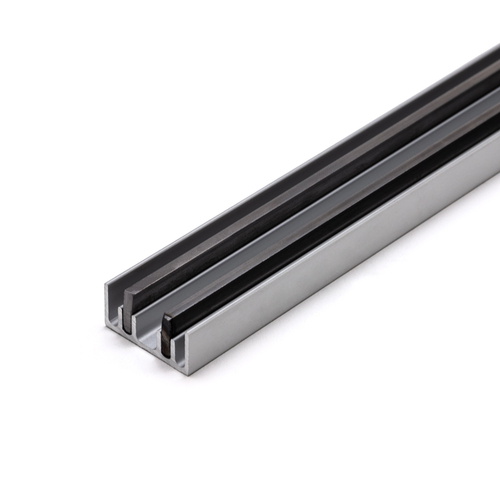 Lower Track for Sliding Panel- Clear Anodized  36" Stock Length - pack of 4