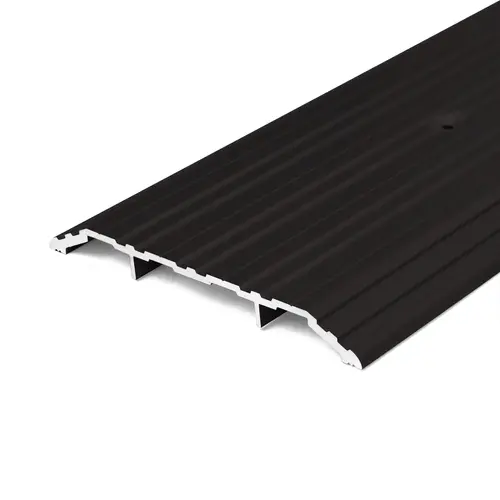 73" 5" x 1/2" Saddle Threshold Dark Bronze Anodized 72" Length