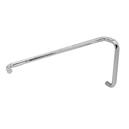 6" Pull Handle 16" Towel Bar Combo No Washers - Polished Chrome