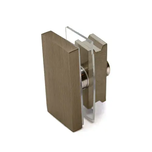 Denali 90 Degree Accessory Shower Door Kit - Brushed Bronze