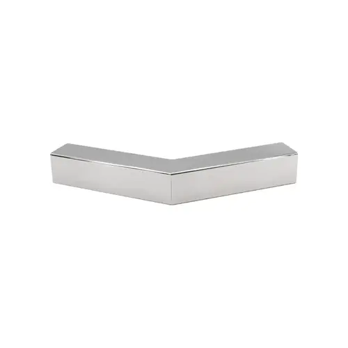 Handrail 135 Degree Corner - 1-1/2" Square - Polished Stainless