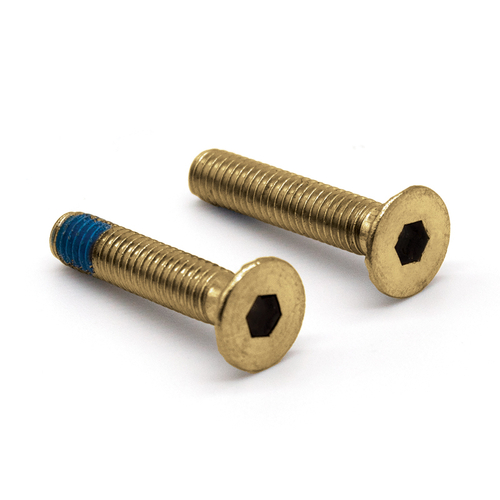 Denali Screws For Rollers - Satin Brass