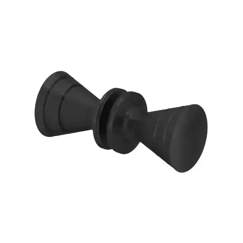 Back-to-Back Conical Knob - Matte Black