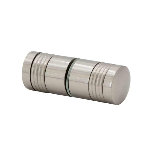 Flush Grip Ring Knob Back-to-Back - Brushed Nickel