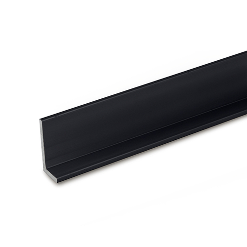 L-Bar 3/8" Extrusion - Matte Black 144" Length