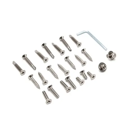 Replacement Screw Pack for SM51-55 and SM80 Series Closer - Aluminum