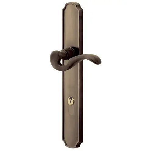 Bismark Multi Point Trim Inactive Outside and Active Inside Configuration 1 Antique Brass Finish