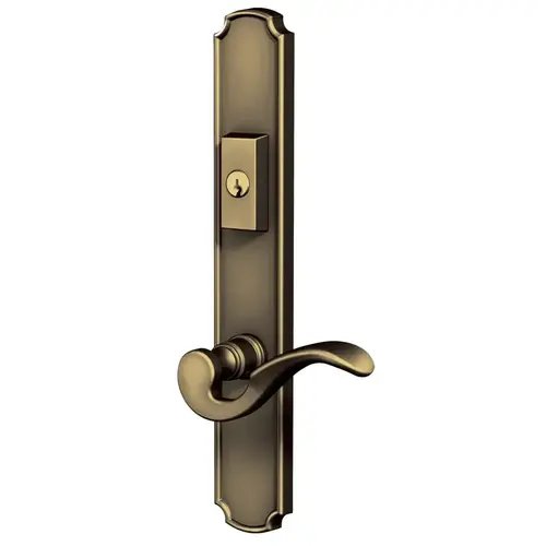 Bismark Multi Point Trim Full Dummy Configuration 6 Antique Brass Finish