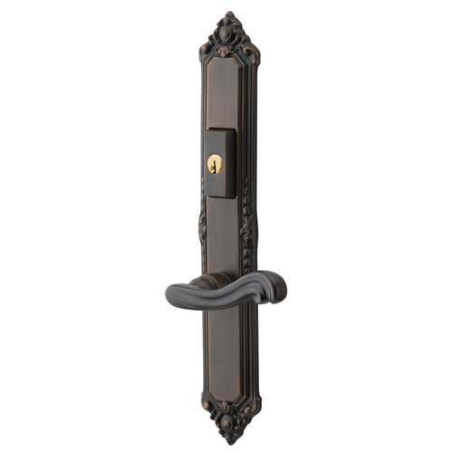 Kensington Multi Point Trim Inactive Outside and Active Inside Configuration 5 Venetian Bronze Finish