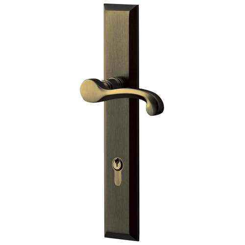 Concord Multi Point Trim Passage Configuration 4 Antique Brass Finish