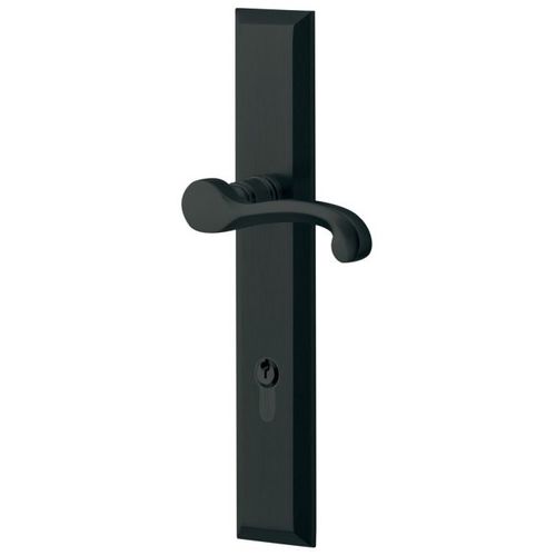 Concord Multi Point Trim Keyed Entry with Turn Knob Configuration 4 Minus Lever Oil Rubbed Bronze Finish