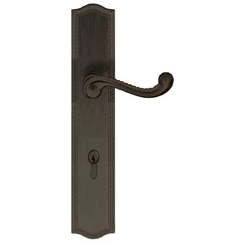 Bristol Multi Point Trim Inactive Outside and Active Inside Configuration 1 Venetian Bronze Finish