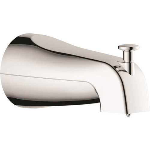 MAINTENANCE WAREHOUSE DZ1002-B1-CP Zinc Tub Spout With Diverter