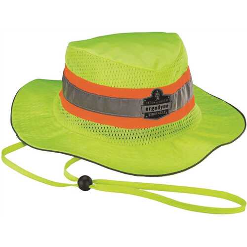 Ergodyne 12600 8935ct 2xl/3xl Lime Hi-Vis Ranger Sun Hat Pva